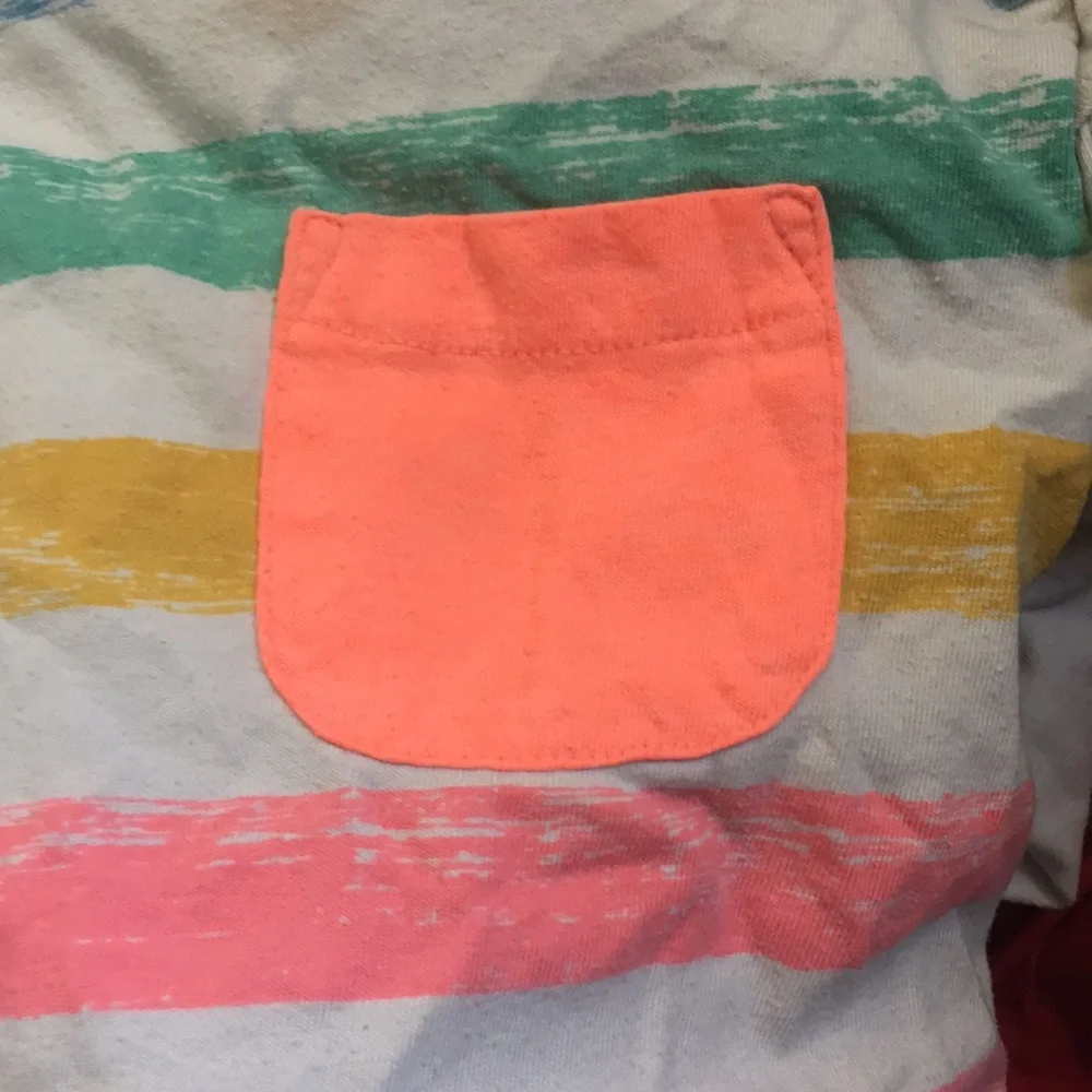 Girls’ cat & jack striped tee (M)